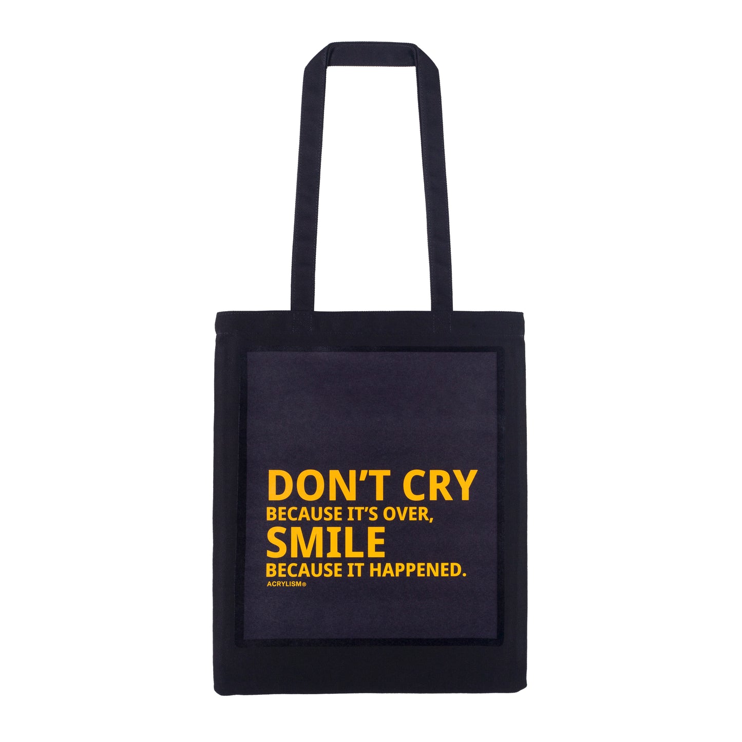 don't cry because it's over smile because it happened #0018