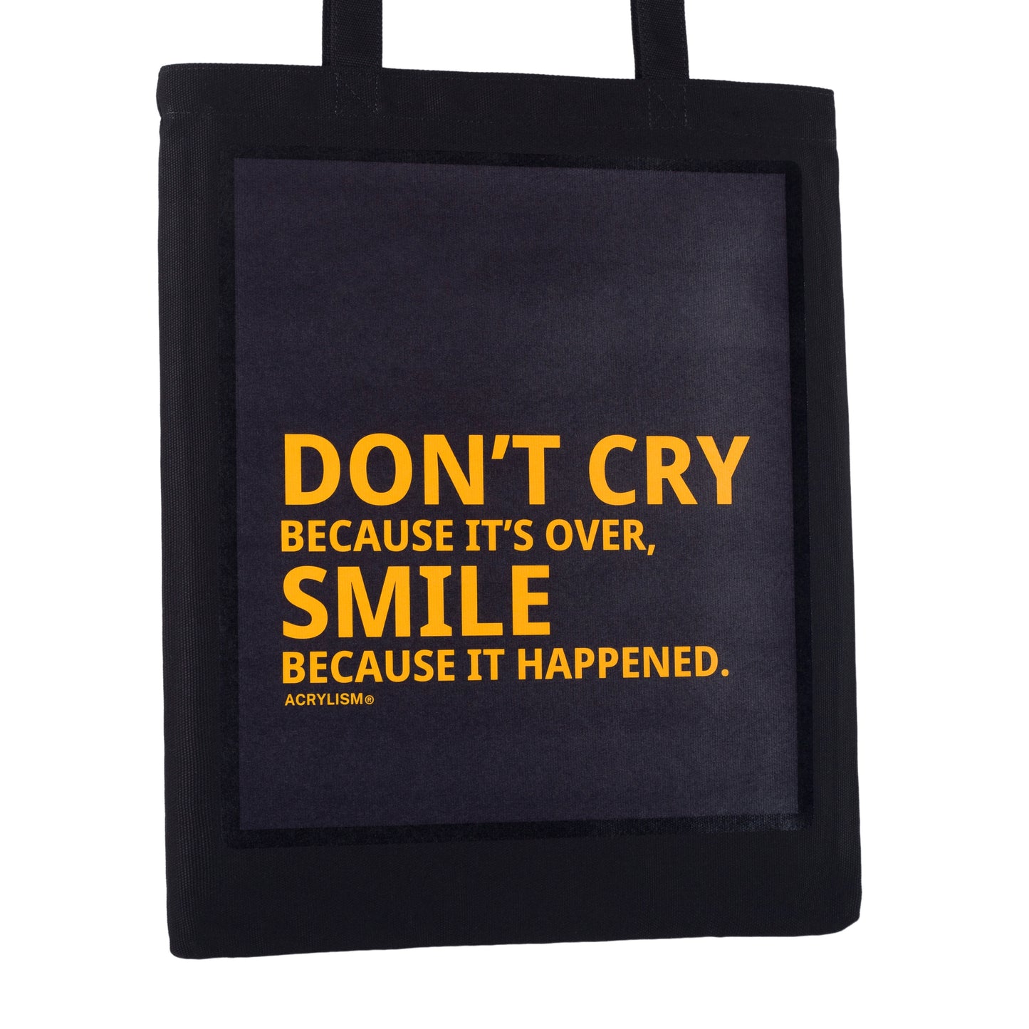 don't cry because it's over smile because it happened #0018