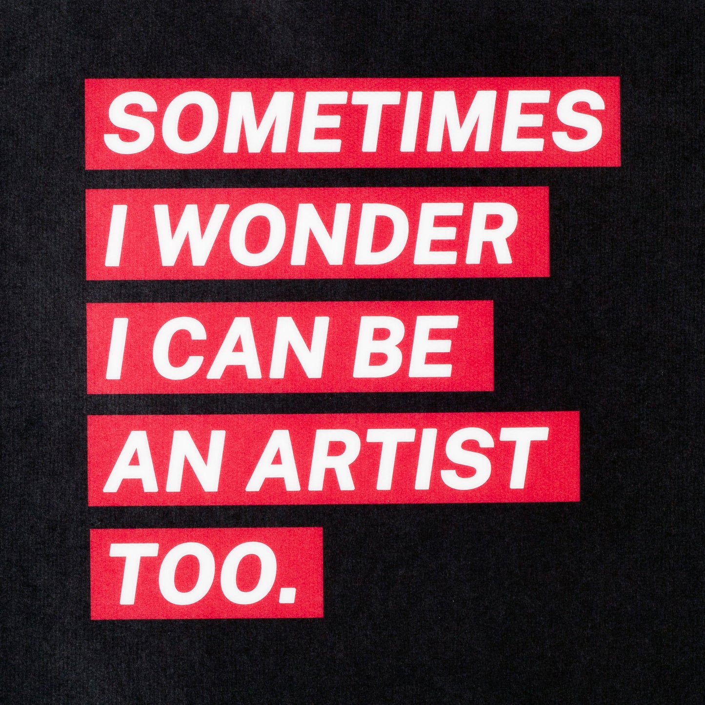 sometimes i wonder i can be an artist too #0029