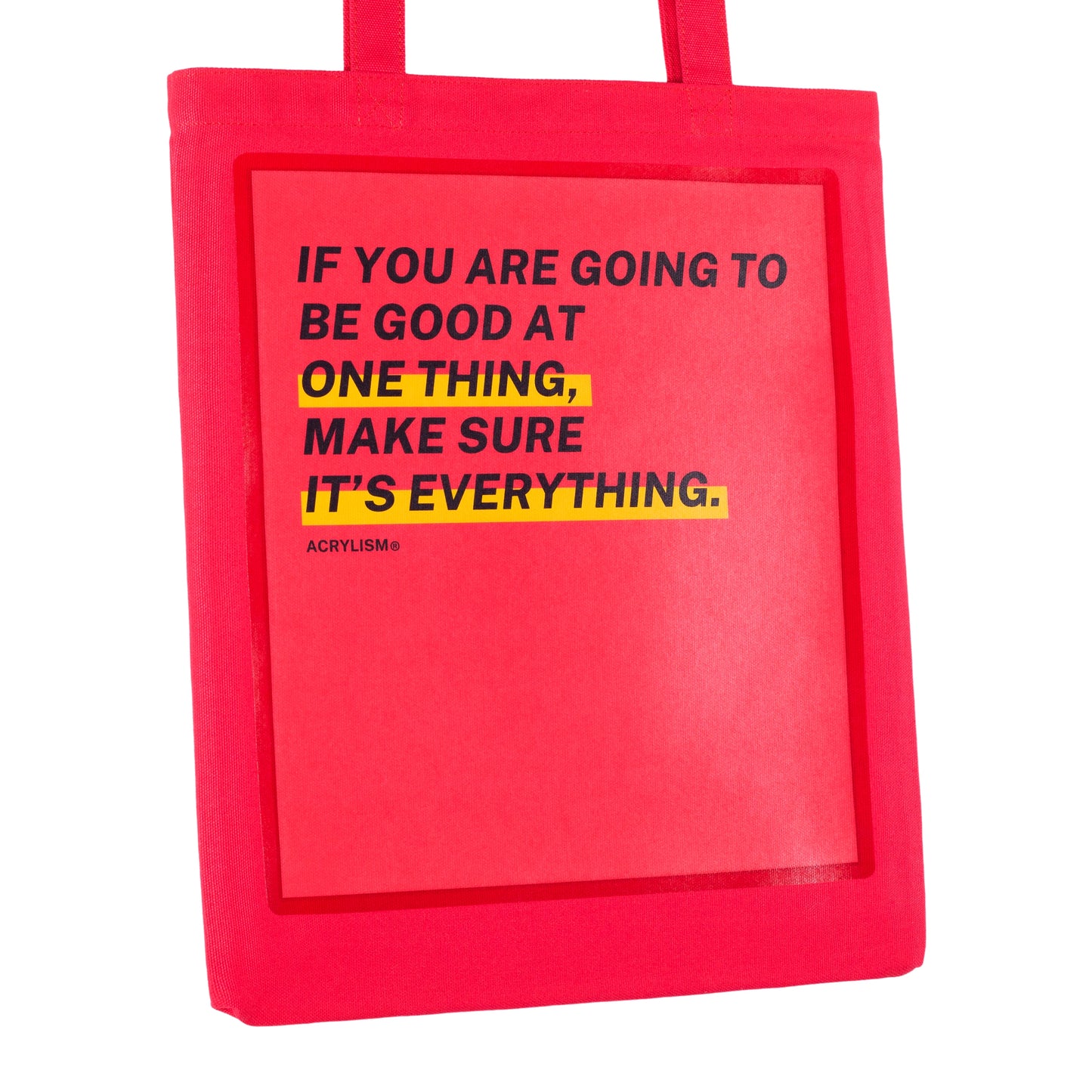 if you are going to be good at one thing make sure it's everything #0021