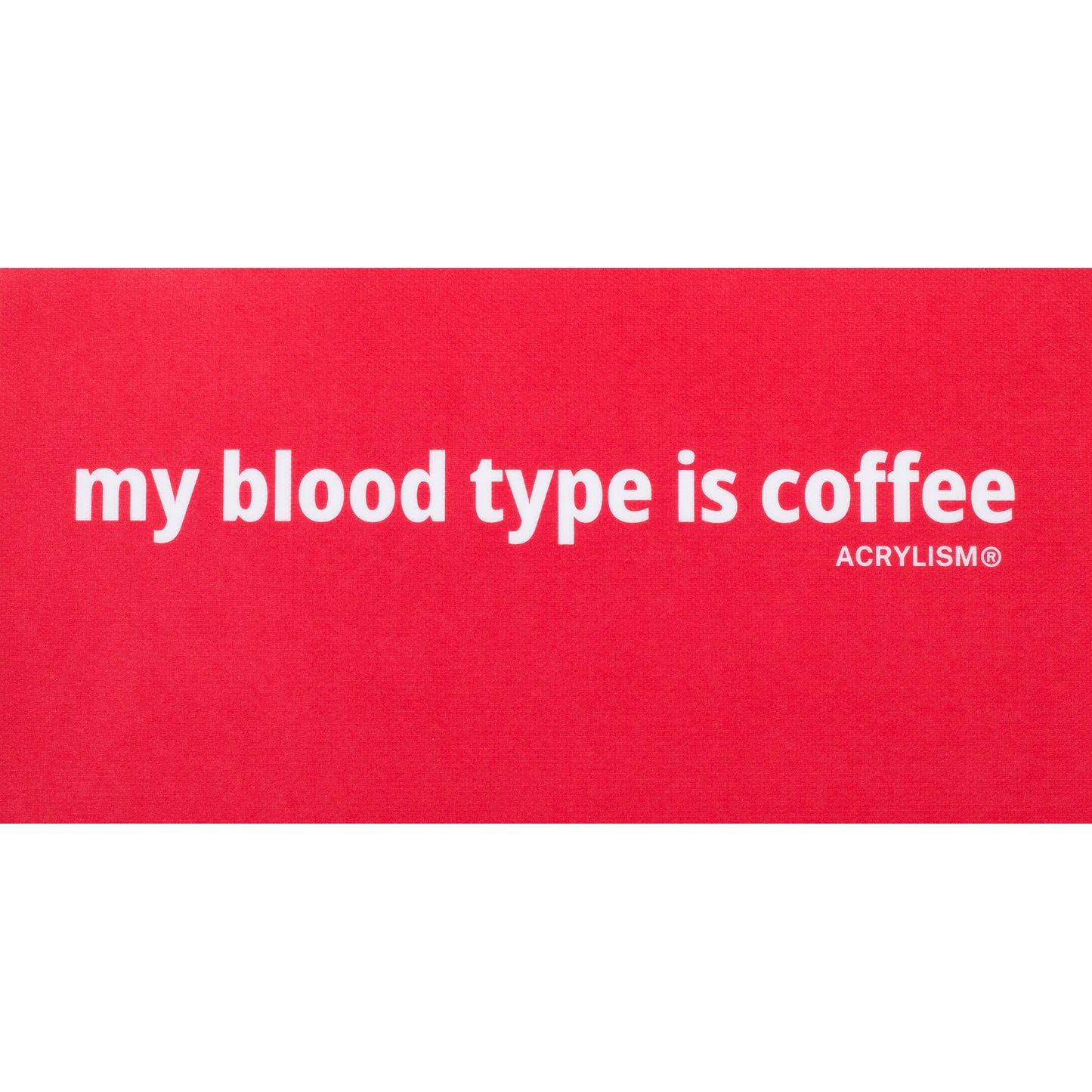 my blood type is coffee #0119