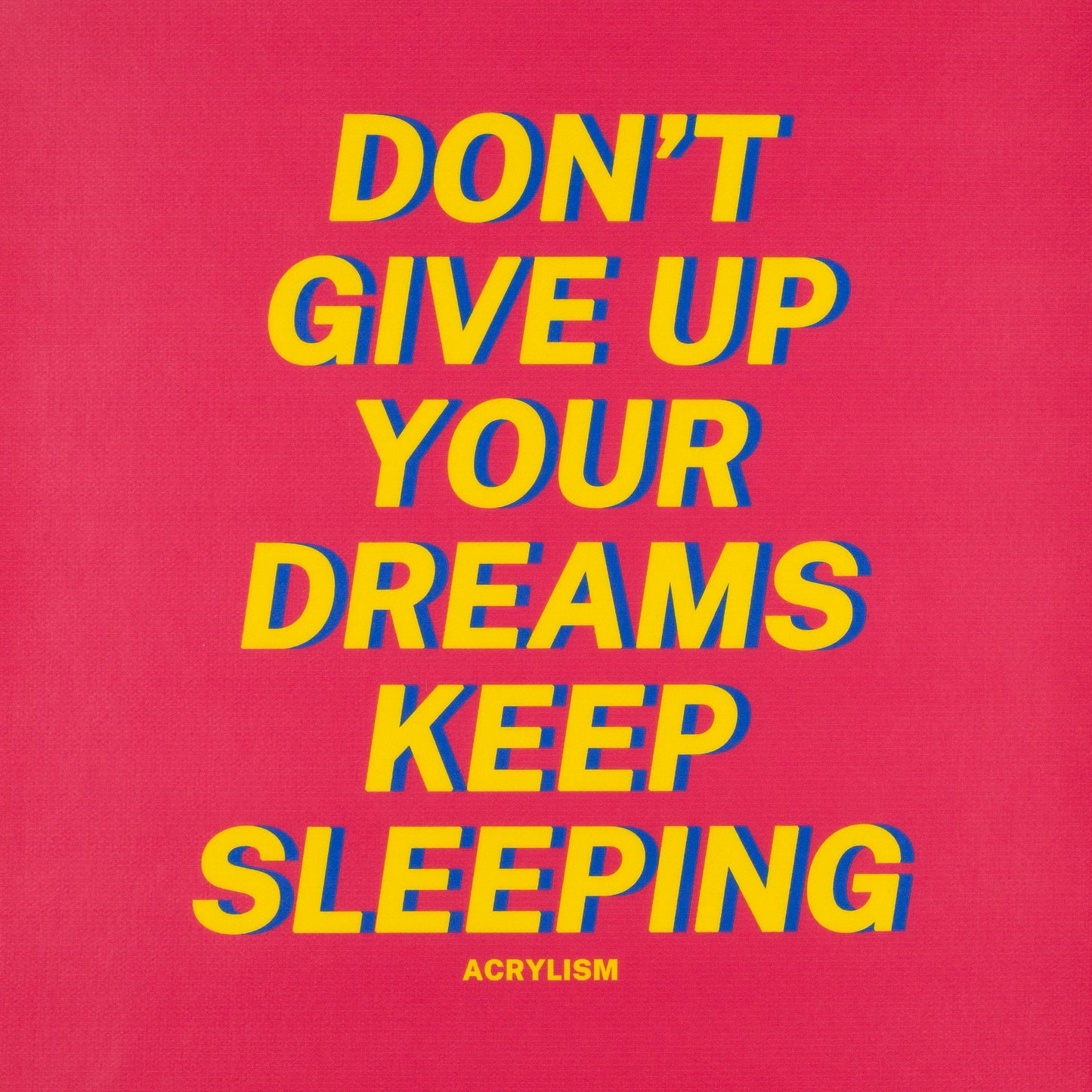 don't give up your dreams keep sleeping #0128