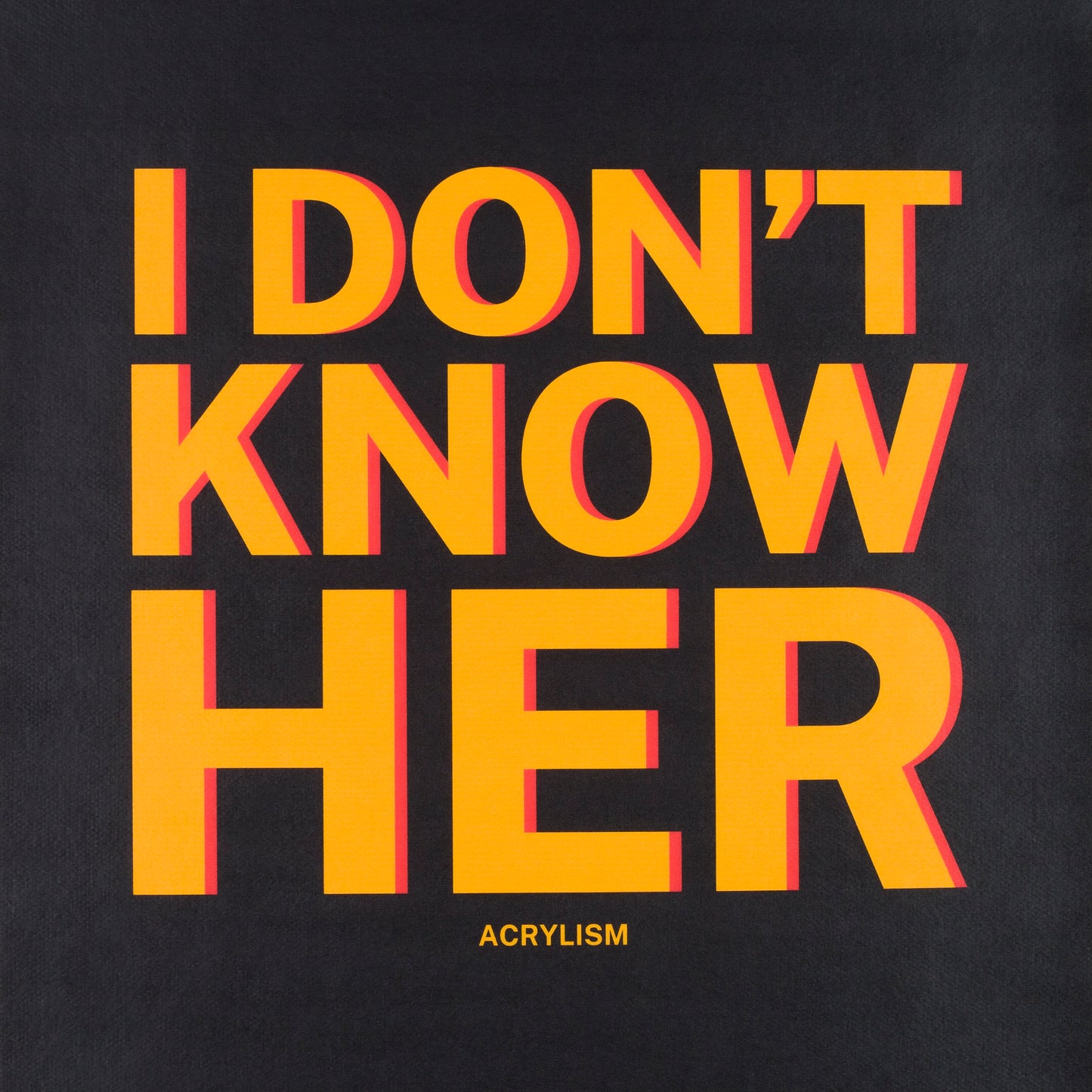 i don't know her #0142