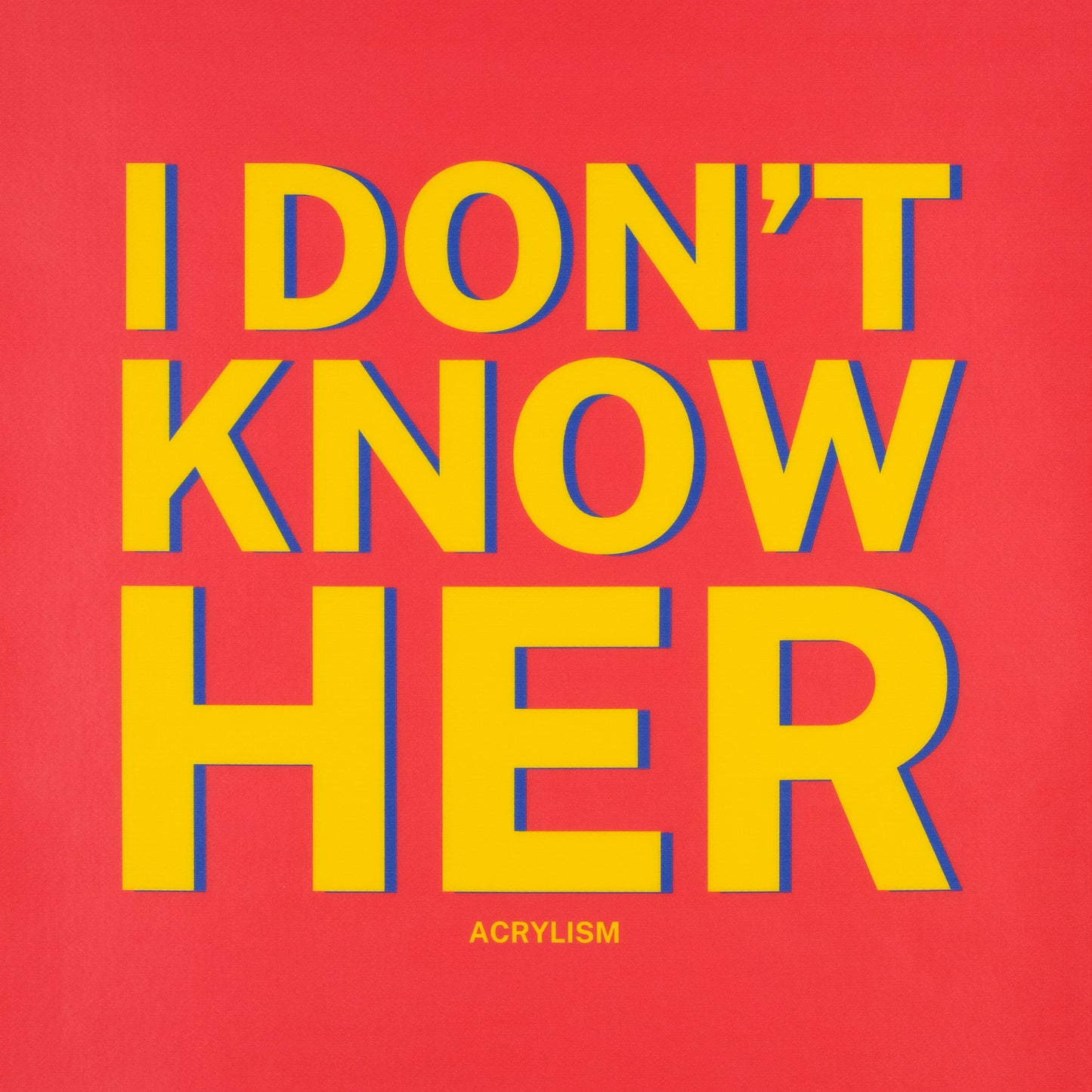 i don't know her #0142