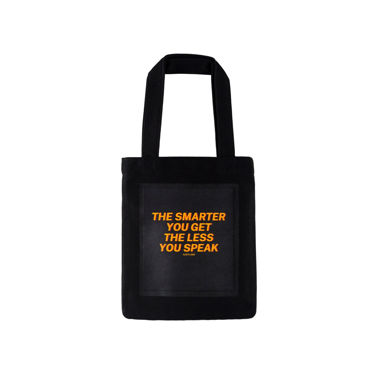 the smarter you get the less you speak #0077