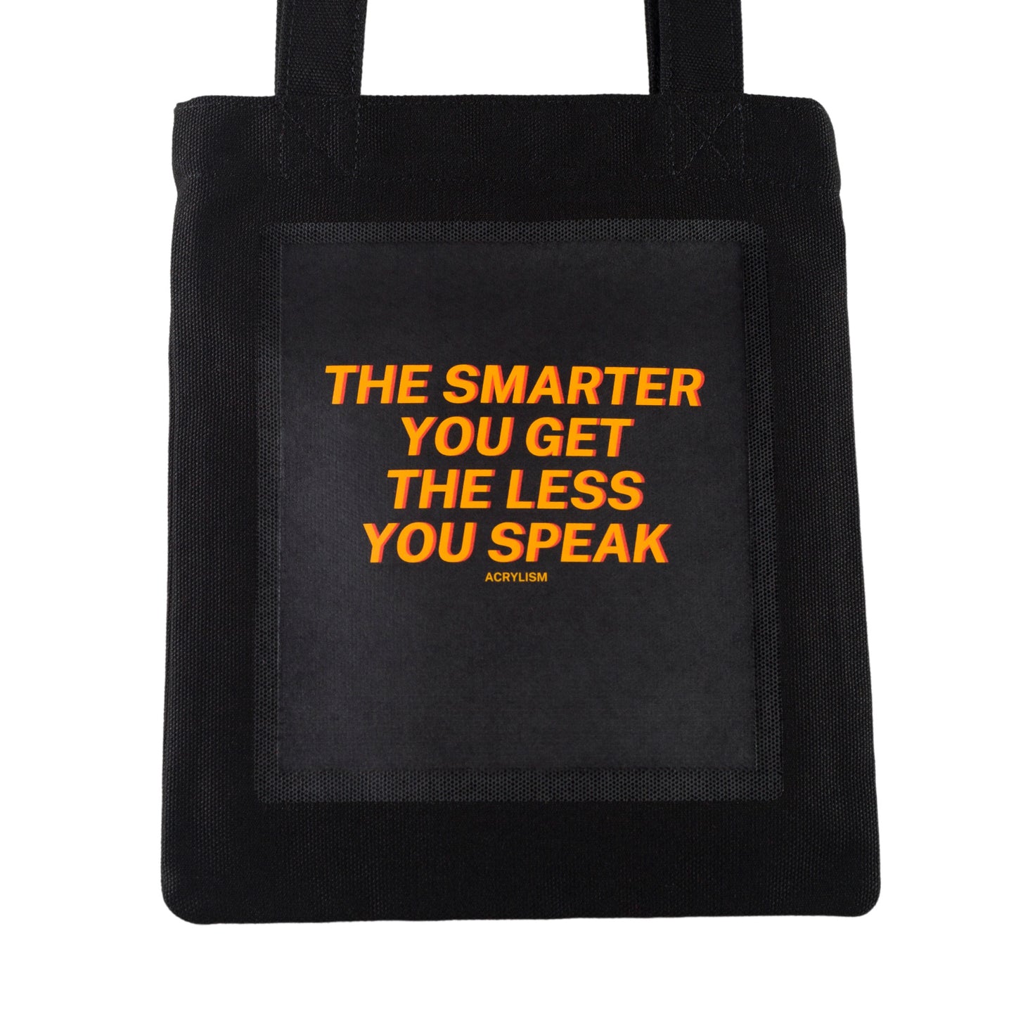 the smarter you get the less you speak #0077