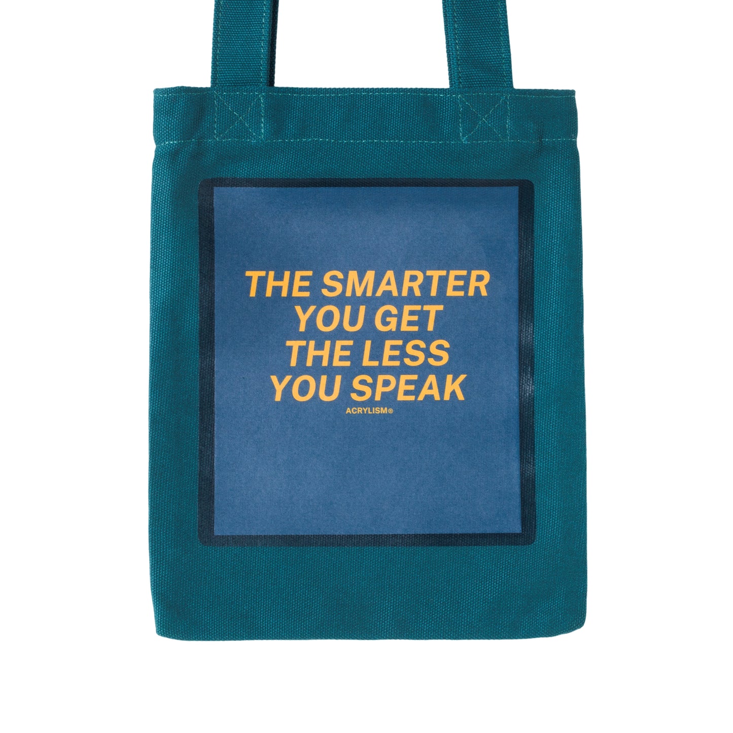 the smarter you get the less you speak #0077