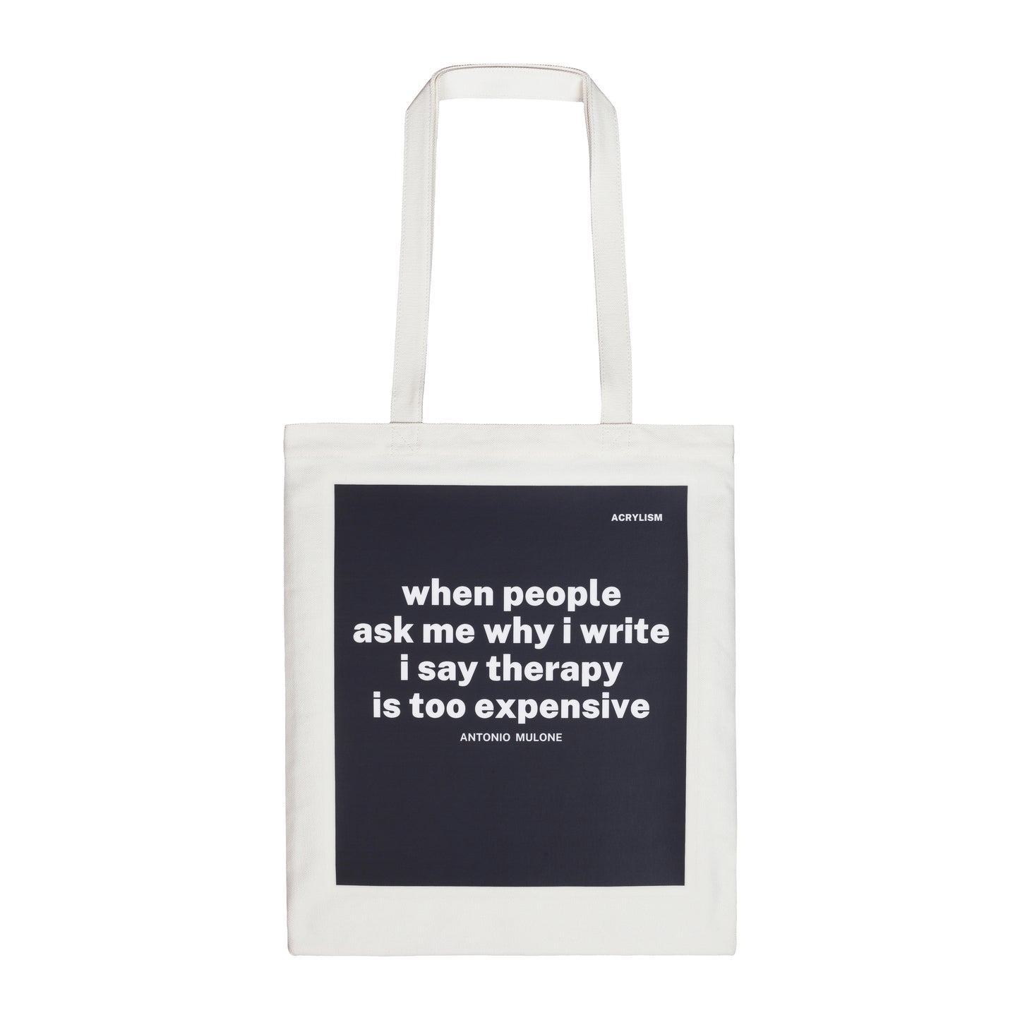Antonio Mulone: when people ask me why i write, i say therapy is too expensive