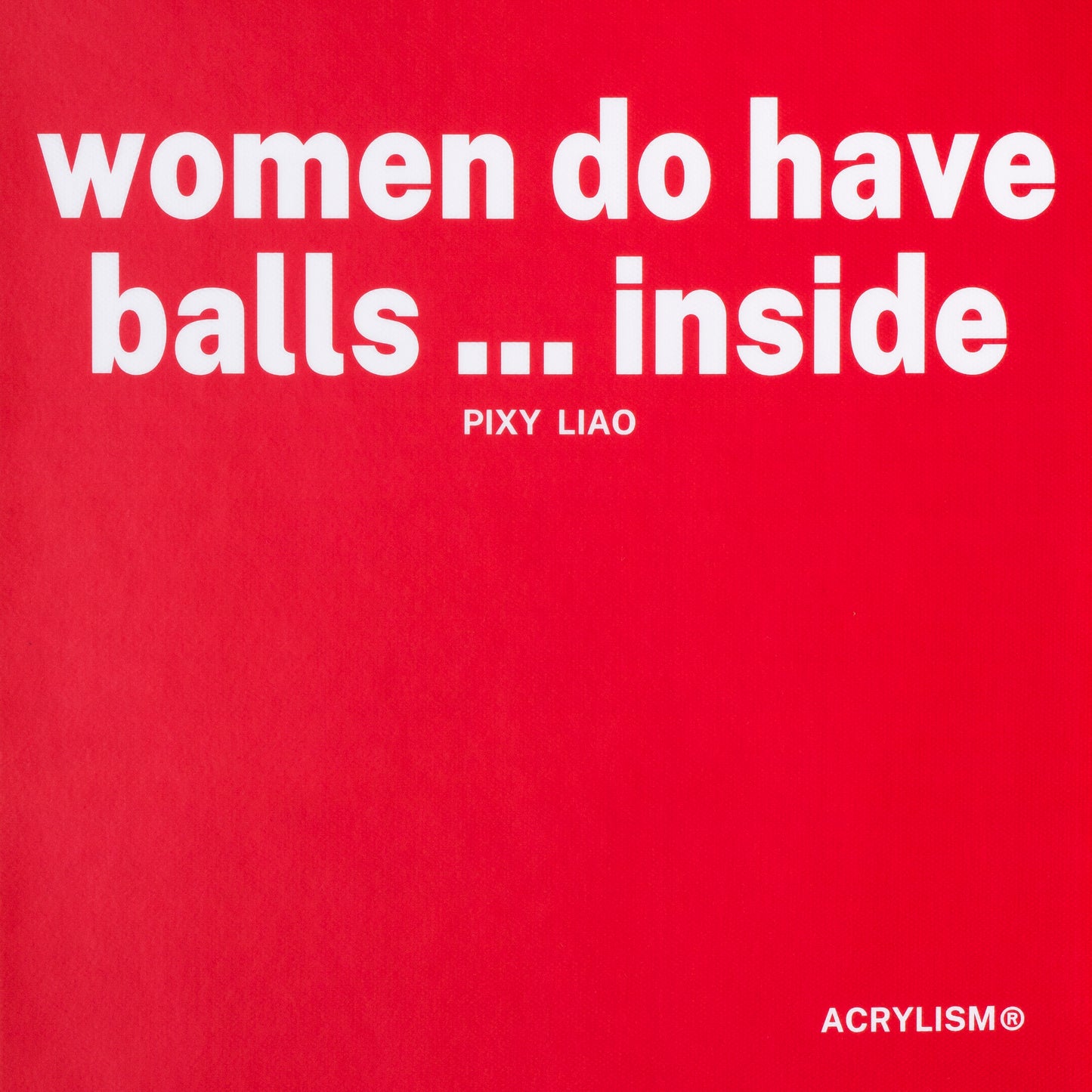 Pixy Liao: women do have balls … inside