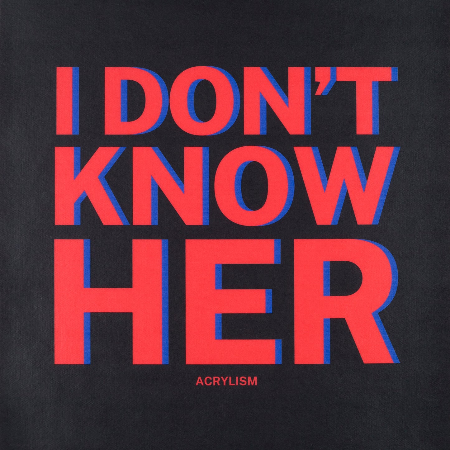 i don't know her #0142