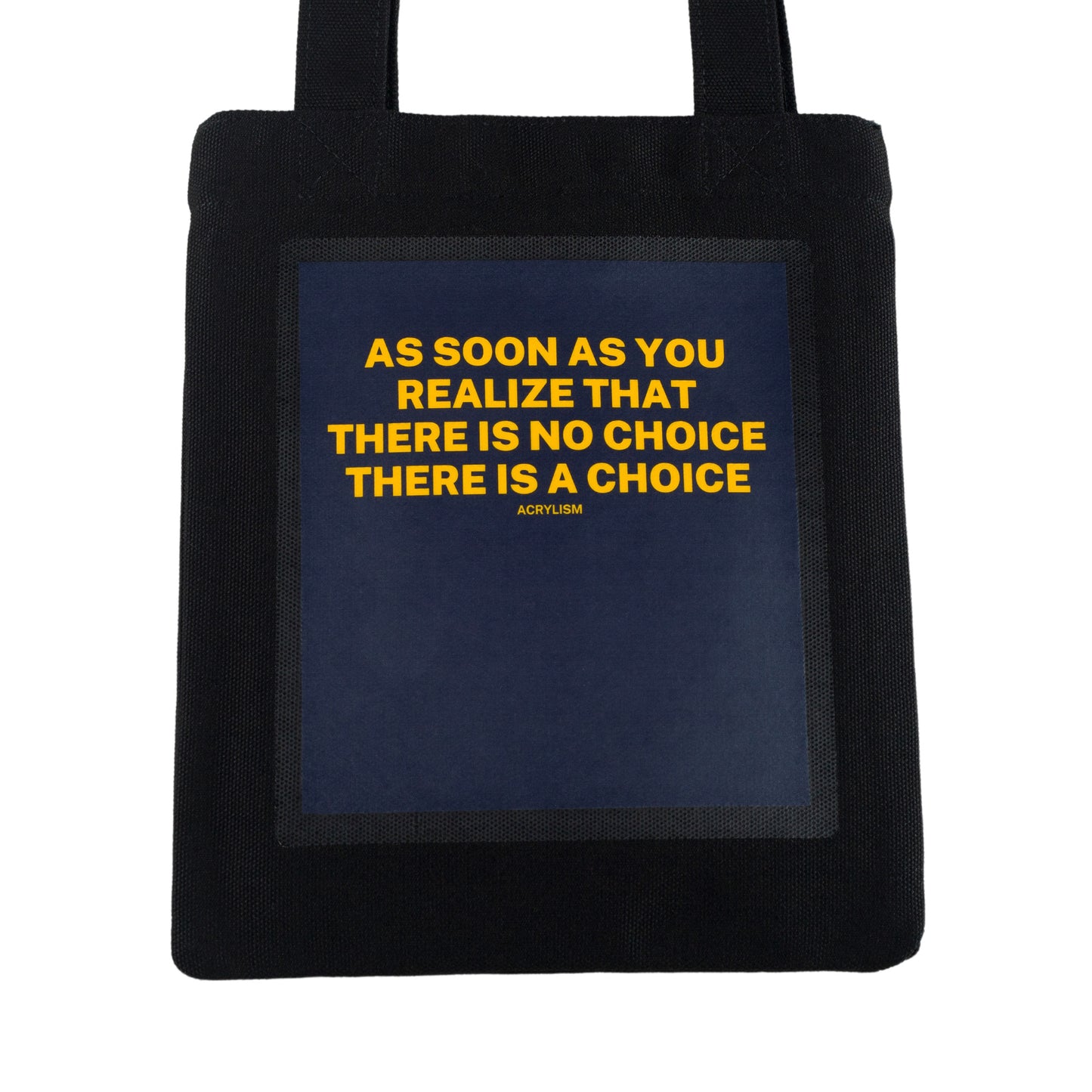 as soon as you realize that there is no choice, there is a choice #0094