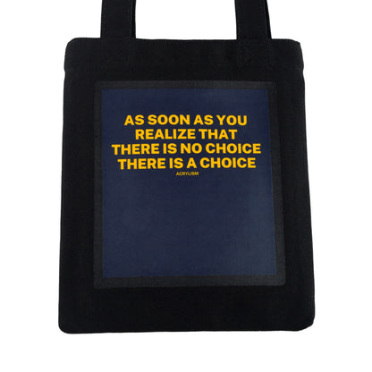 as soon as you realize that there is no choice, there is a choice #0094