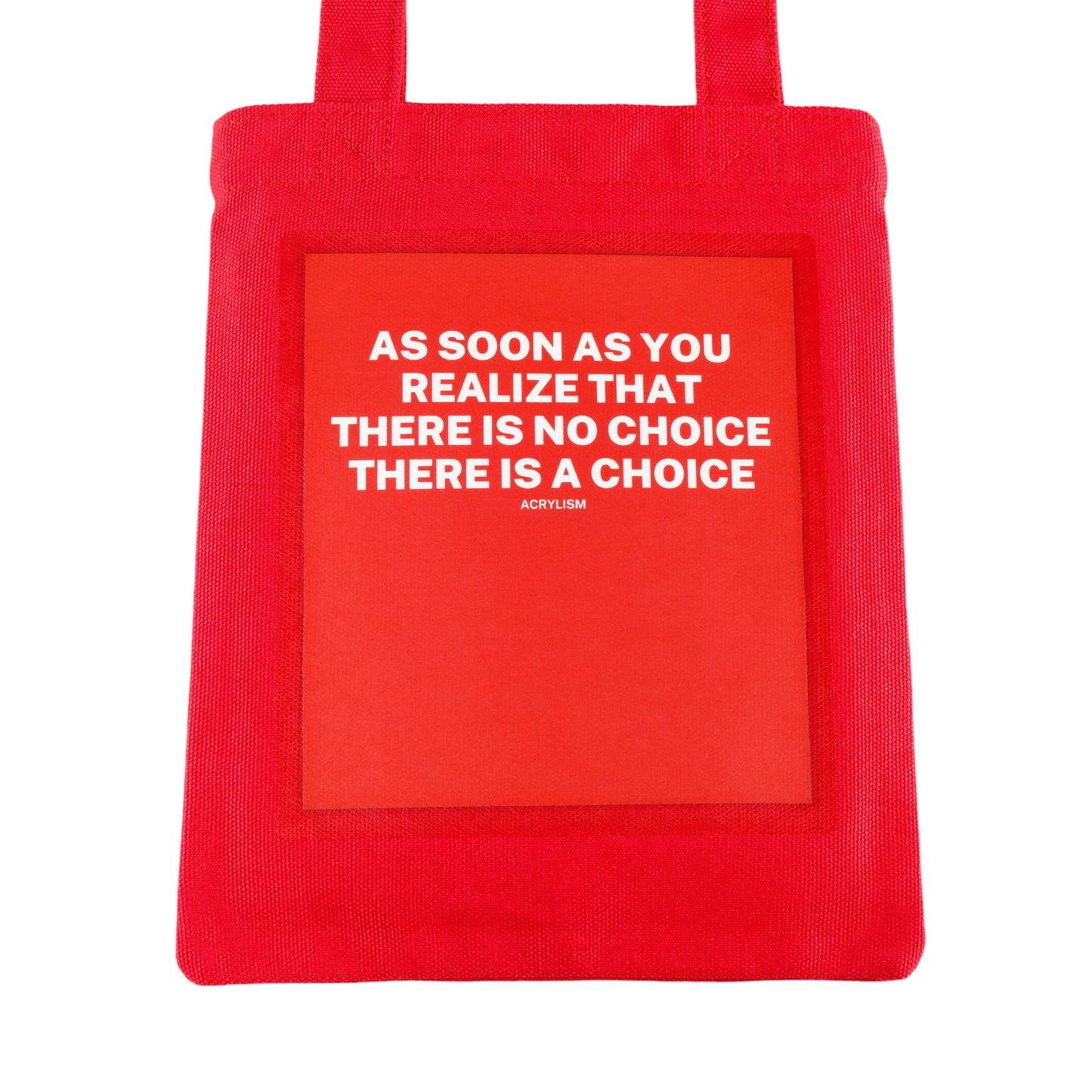 as soon as you realize that there is no choice, there is a choice #0094